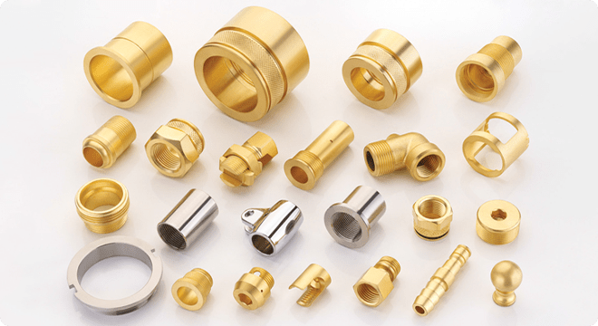 Copper, Bronze & Brass CNC Precision Machined Components - CNC Turning Brass Parts Manufacturer